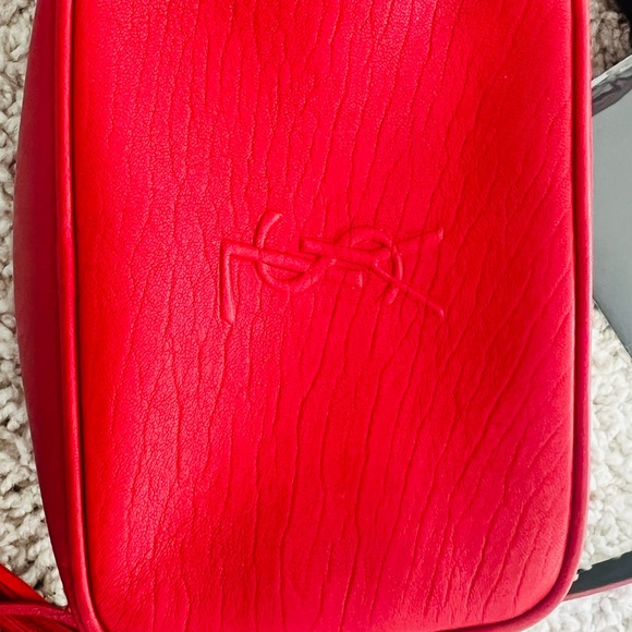 Saint Laurent Red Crossbody Bag - Picture 2 of 14